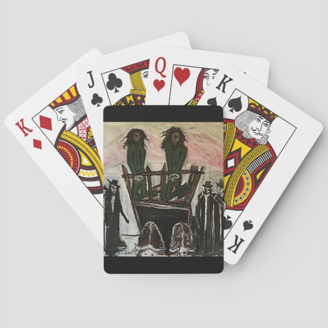 RASTA WITCH TRIALS POKER CARDS (Back)