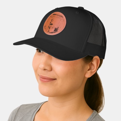 RASTABABY LEATHER PATCH HAT