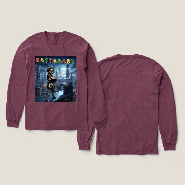 RASTABABY Tri-Blend SHIRT (Design Front & Back)