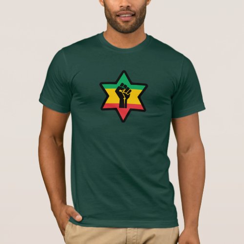 Rastafara Power _ Jah Army Bless _ Reggae Shirt