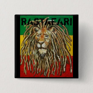 Rastafari Badge Pinback Button