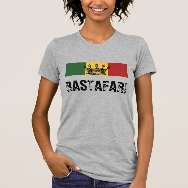 Rastafari Banner Tee (Front)