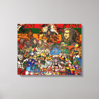 RASTAFARI CANVAS PRINT