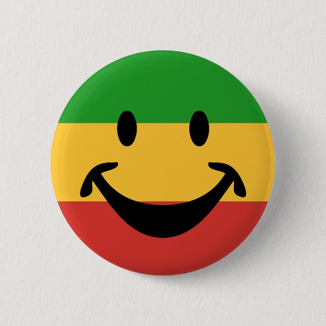 RASTAFARI FLAG COLORS your ideas Button (Front)