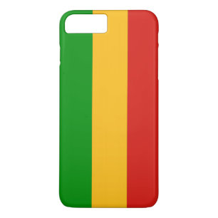 RASTAFARI FLAG COLORS + your ideas iPhone 8 Plus/7 Plus Case