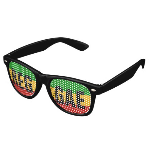 RASTAFARI FLAG COLORS  your ideas Retro Sunglasses