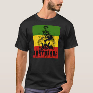 Rastafari King Solomon Lion of Judah T-shirt