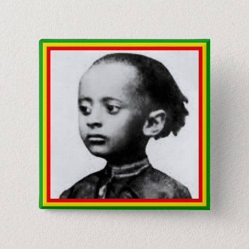 Rastafari Lij Badge Pinback Button