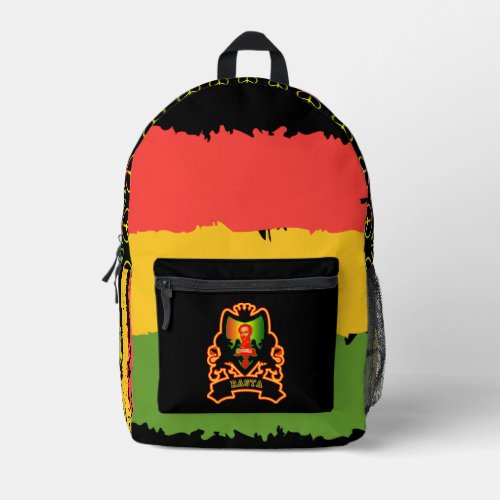 Rastafari Print Cut Sew Bag