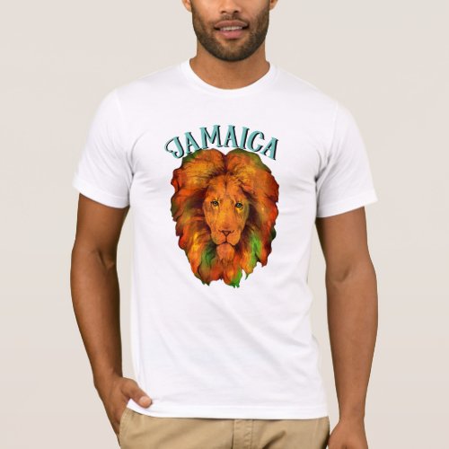 Rastafari Rastafarian Reggae Lion T_Shirt