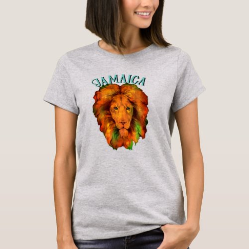 Rastafari Rastafarian Reggae Lion T_Shirt