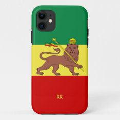 Rastafari Reggae Music Flag Iphone 5 Case at Zazzle