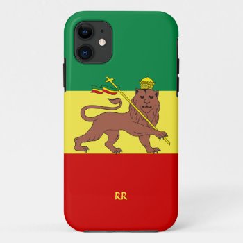 Rastafari Reggae Music Flag Iphone 5 Case by DigitalDreambuilder at Zazzle