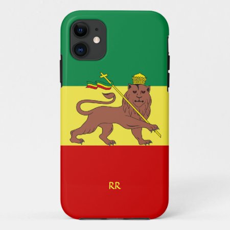 Rastafari Reggae Music Flag Iphone 5 Case