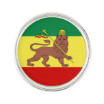 Rastafari Reggae Music Flag Pin at Zazzle