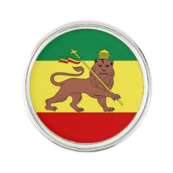 Rastafari Reggae Music Flag Pin by DigitalDreambuilder at Zazzle
