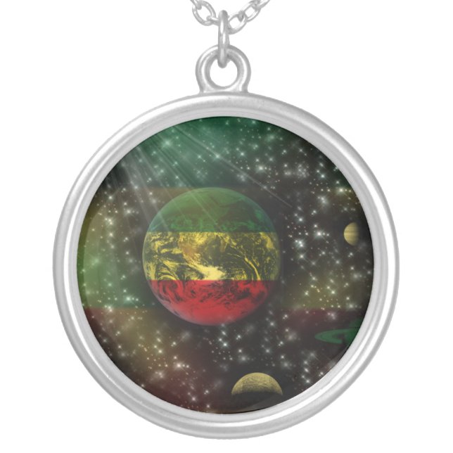 Rastafari World Necklace (Front)