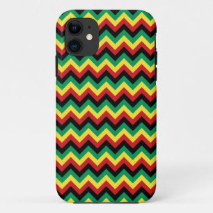 Rastafarian Chevron iPhone 11 Case