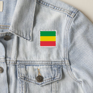 Rastafarian Flag Patch