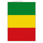 Rastafarian Flag Rasta Ethiopian (Front)