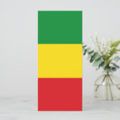 Rastafarian Flag Rasta Ethiopian (Standing Front)