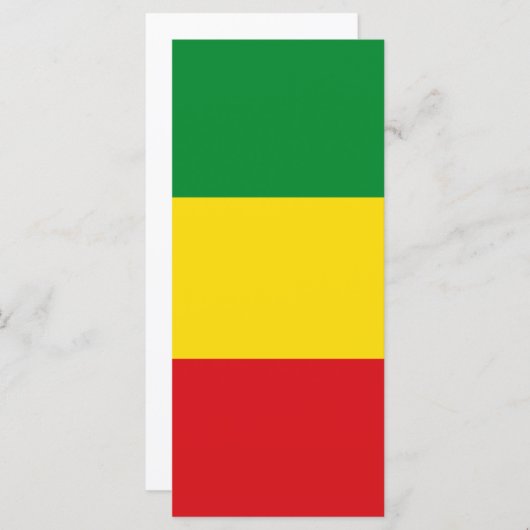 Rastafarian Flag Rasta Ethiopian (Front/Back)