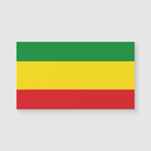 Rastafarian Flag Rasta Ethiopian (Front)