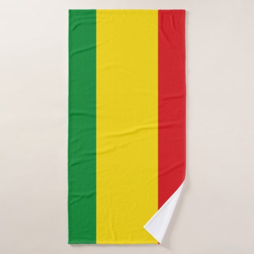 Rastafarian Flag Rasta Ethiopian Bath Towel