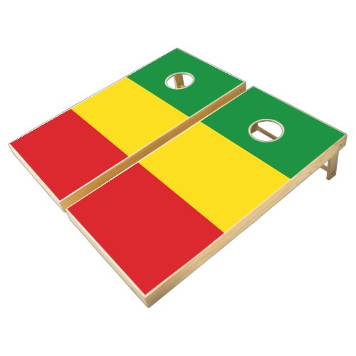 Rastafarian Flag Rasta Ethiopian Cornhole Set