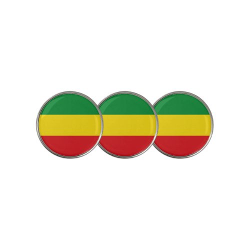 Rastafarian Flag Rasta Ethiopian Golf Ball Marker