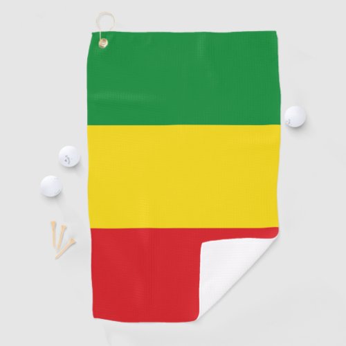 Rastafarian Flag Rasta Ethiopian Golf Towel