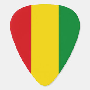 Rastafarian Flag Rasta Ethiopian Guitar Pick