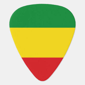 Rastafarian Flag Rasta Ethiopian Guitar Pick