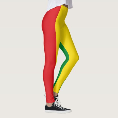 Rastafarian Flag Rasta Ethiopian Leggings