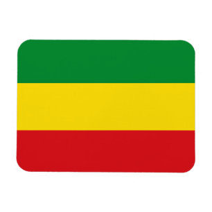 Rastafarian Flag Rasta Ethiopian Magnet