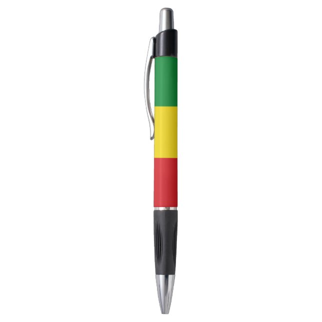 Rastafarian Flag Rasta Ethiopian Pen (Top (Vertical))
