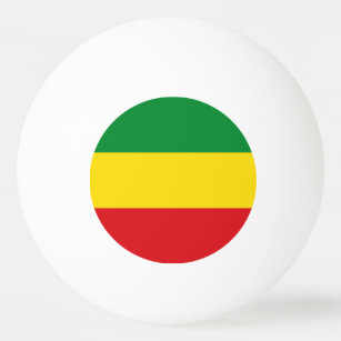 Rastafarian Flag Rasta Ethiopian Ping Pong Ball
