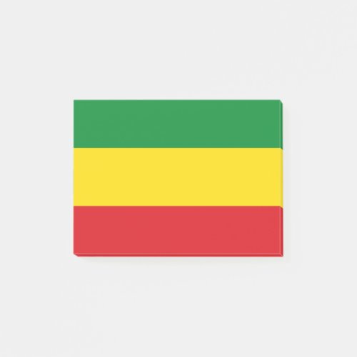 Rastafarian Flag Rasta Ethiopian Post_it Notes