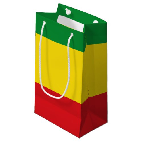 Rastafarian Flag Rasta Ethiopian Small Gift Bag