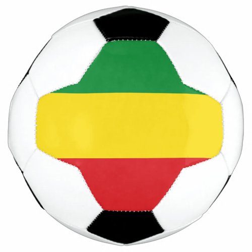 Rastafarian Flag Rasta Ethiopian Soccer Ball