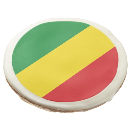 Rastafarian Flag Rasta Ethiopian Sugar Cookie