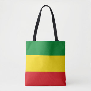 Rastafarian Flag Rasta Ethiopian Tote Bag