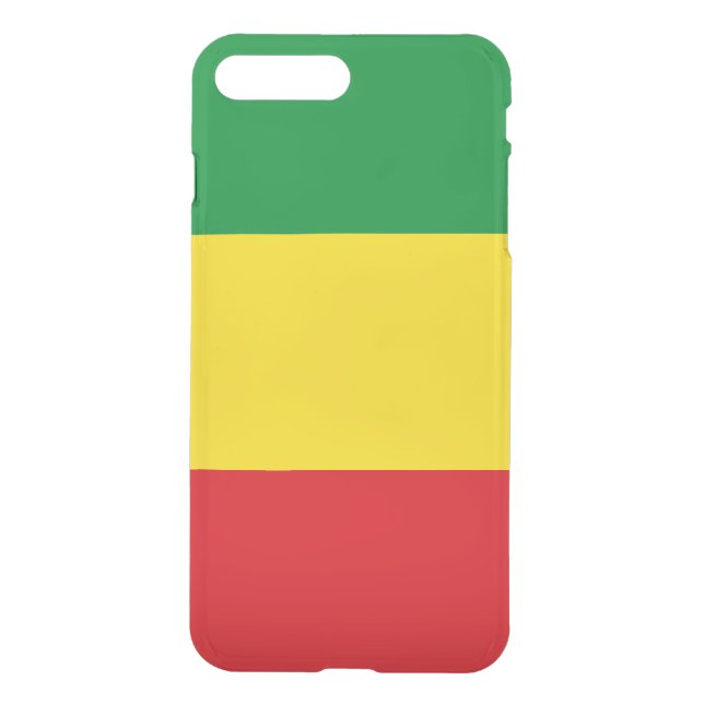 Rastafarian Flag Rasta Ethiopian Uncommon iPhone Case (Back)