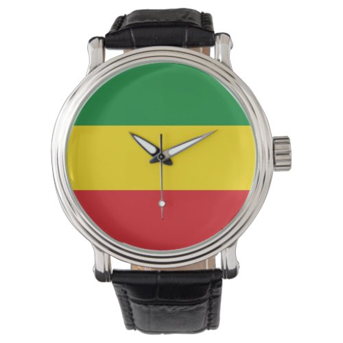 Rastafarian Flag Rasta Ethiopian Watch