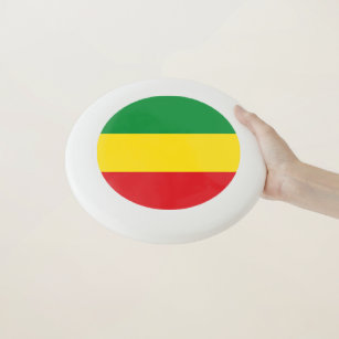 Rastafarian Flag Rasta Ethiopian Wham-O Frisbee