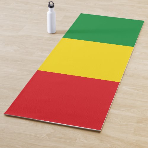 Rastafarian Flag Rasta Ethiopian Yoga Mat
