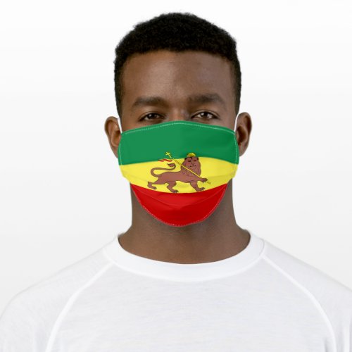 Rastafarian Flag Rastafarianism Rasta Adult Cloth Face Mask