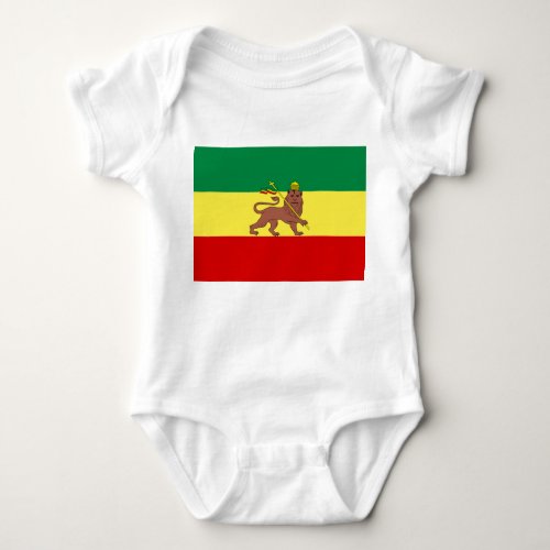 Rastafarian Flag Rastafarianism Rasta Baby Bodysuit