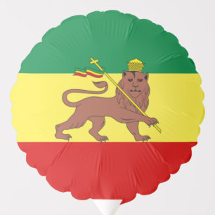 Rastafarian Flag (Rastafarianism) (Rasta) Balloon