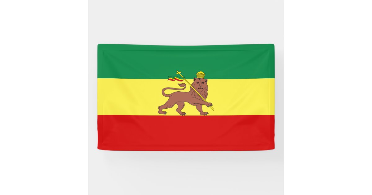 Rastafarian Flag Rastafarianism Rasta Banner Zazzle